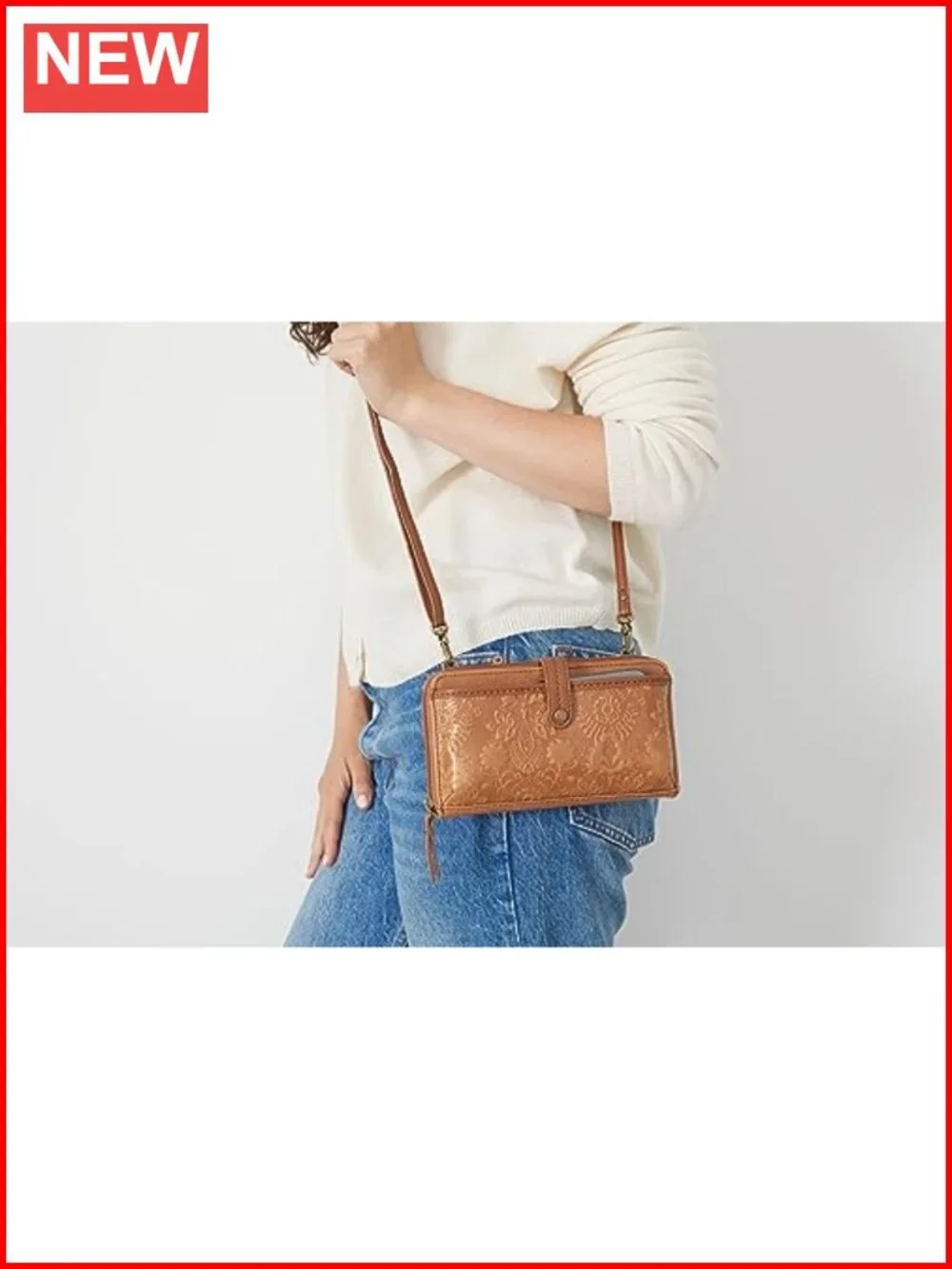 The Sak Iris Smartphone Crossbody Purse - Women's Cellphone Bag with Wallet -